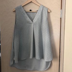 Ann Taylor Off White Blouse